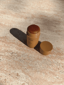 Lucy Dean Golden Hour highlighter stick spf 50 detail