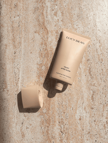 Lucy Dean Velvet After Glow 150ml with cap off