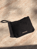 Lucy Dean clutch black flatlay